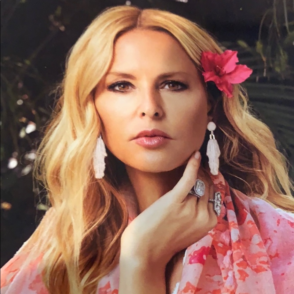 Panacea Beaded Tassel Earrings NWT